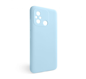 Чехол Full Silicone Case для Xiaomi Redmi 12C light blue (05) (без логотипа)