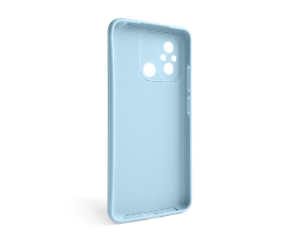 Чохол Full Silicone Case для Xiaomi Redmi 12C light blue (05) (без логотипу)