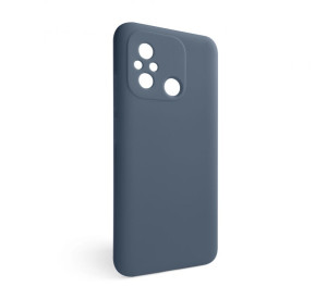 Чохол Full Silicone Case для Xiaomi Redmi 12C dark blue (08) (без логотипу)