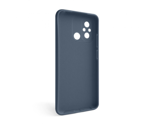 Чохол Full Silicone Case для Xiaomi Redmi 12C dark blue (08) (без логотипу)
