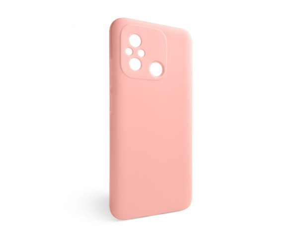 Чохол Full Silicone Case для Xiaomi Redmi 12C light pink (12) (без логотипу)