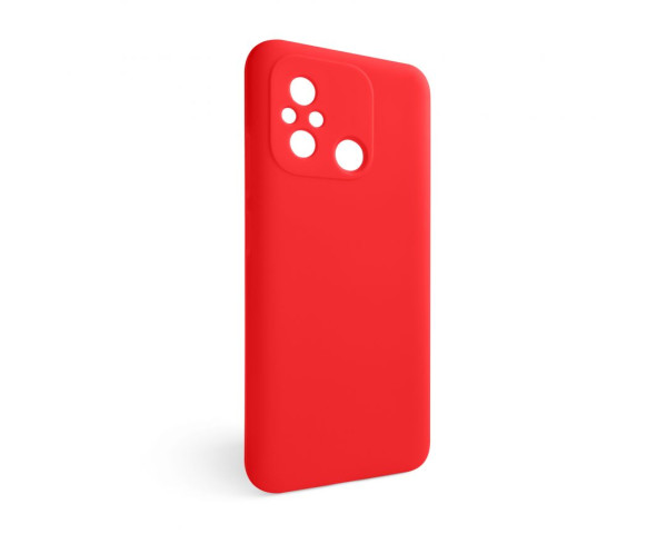 Чохол Full Silicone Case для Xiaomi Redmi 12C red (14) (без логотипу)