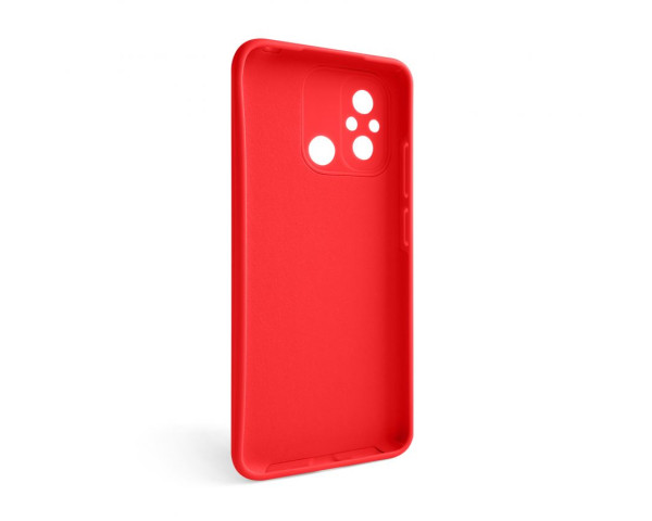 Чохол Full Silicone Case для Xiaomi Redmi 12C red (14) (без логотипу)