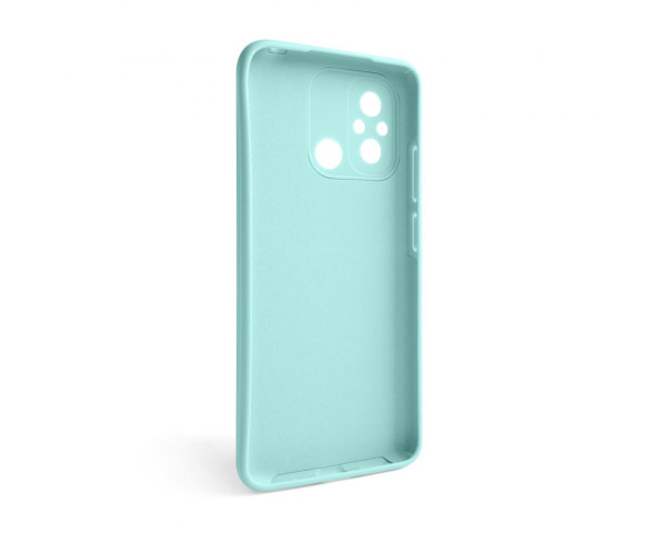 Чохол Full Silicone Case для Xiaomi Redmi 12C turquoise (17) (без логотипу)
