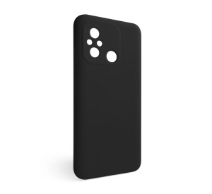 Чохол Full Silicone Case для Xiaomi Redmi 12C black (18) (без логотипу)