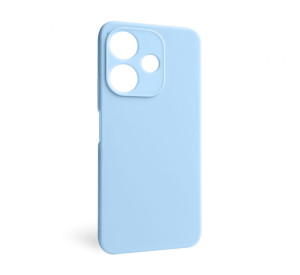 Чохол Full Silicone Case для Xiaomi Redmi 13 light blue (05) (без логотипу)
