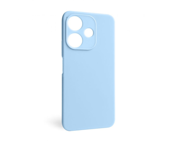 Чохол Full Silicone Case для Xiaomi Redmi 13 light blue (05) (без логотипу)
