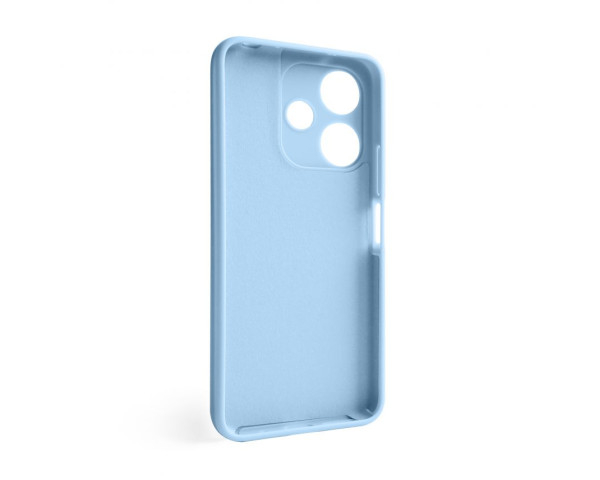 Чохол Full Silicone Case для Xiaomi Redmi 13 light blue (05) (без логотипу)