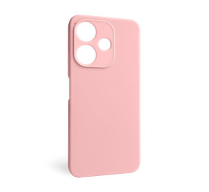 Чохол Full Silicone Case для Xiaomi Redmi 13 pink (06) (без логотипу)