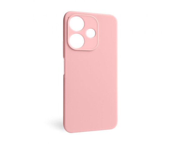 Чохол Full Silicone Case для Xiaomi Redmi 13 pink (06) (без логотипу)