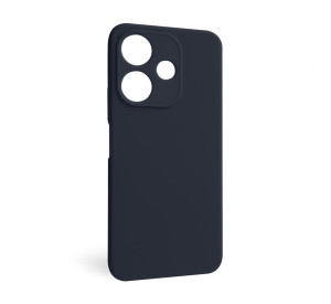 Чехол Full Silicone Case для Xiaomi Redmi 13 dark blue (08) (без логотипа)