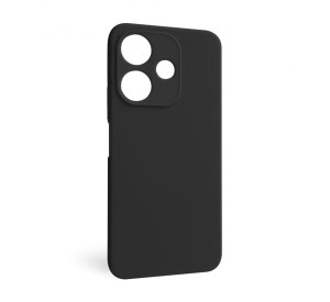 Чехол Full Silicone Case для Xiaomi Redmi 13 black (18) (без логотипа)