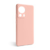 Чохол Full Silicone Case для Xiaomi Redmi 13 Lite light pink (12) (без логотипу)