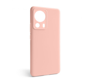 Чохол Full Silicone Case для Xiaomi Redmi 13 Lite light pink (12) (без логотипу)