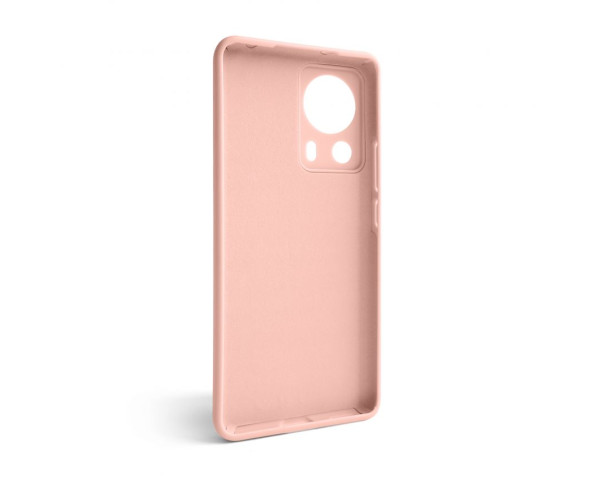 Чохол Full Silicone Case для Xiaomi Redmi 13 Lite light pink (12) (без логотипу)