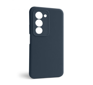 Чохол Full Silicone Case для Xiaomi Redmi 15 4G dark blue (08) (без логотипу)