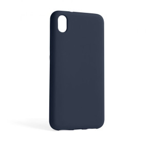 Чохол Full Silicone Case для Xiaomi Redmi 7A dark blue (08) (без логотипу)
