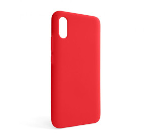 Чохол Full Silicone Case для Xiaomi Redmi 9A red (14) (без логотипу)