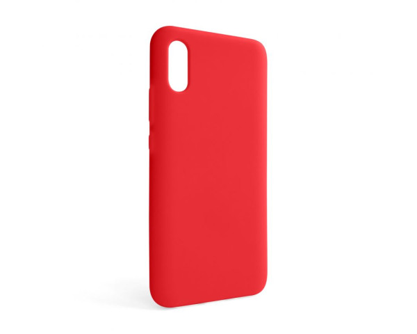 Чохол Full Silicone Case для Xiaomi Redmi 9A red (14) (без логотипу)