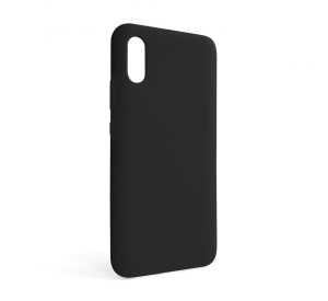 Чохол Full Silicone Case для Xiaomi Redmi 9A black (18) (без логотипу)