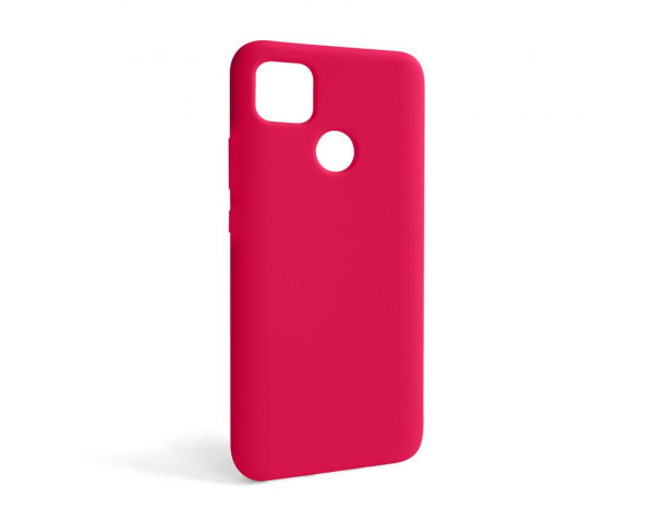 Чехол Full Silicone Case для Xiaomi Redmi 9C fluorescent rose (37) (без логотипа)