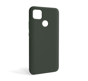 Чохол Full Silicone Case для Xiaomi Redmi 9C dark olive (41) (без логотипу)