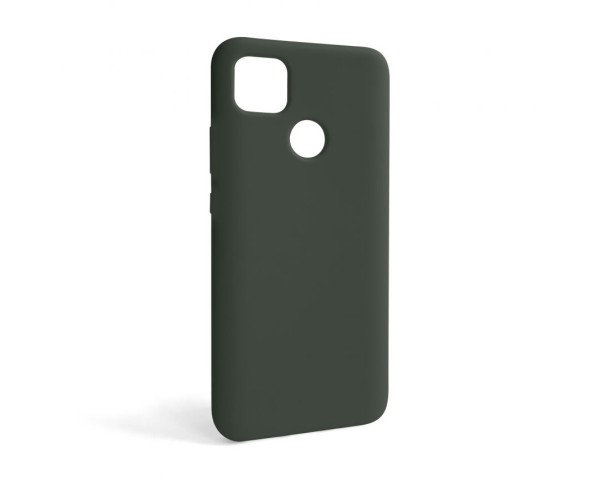 Чохол Full Silicone Case для Xiaomi Redmi 9C dark olive (41) (без логотипу)