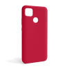 Чохол Full Silicone Case для Xiaomi Redmi 9C rose red (42) (без логотипу)