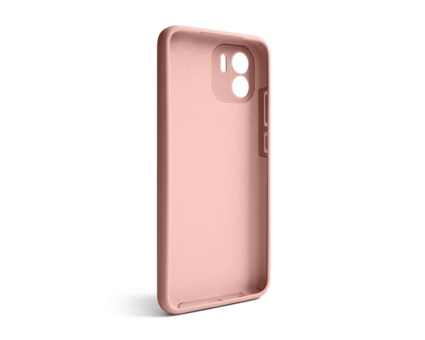 Чохол Full Silicone Case для Xiaomi Redmi A1 light pink (12) (без логотипу)