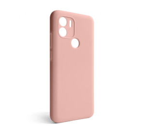 Чехол Full Silicone Case для Xiaomi Redmi A1 Plus light pink (12) (без логотипа)