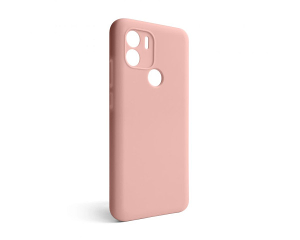 Чехол Full Silicone Case для Xiaomi Redmi A1 Plus light pink (12) (без логотипа)