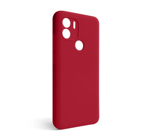 Чехол Full Silicone Case для Xiaomi Redmi A1 Plus rose red (42) (без логотипа)