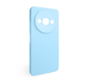 Чехол Full Silicone Case для Xiaomi Redmi A3 light blue (05) (без логотипа)