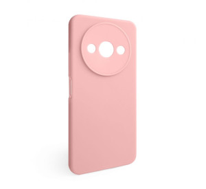 Чехол Full Silicone Case для Xiaomi Redmi A3 light pink (12) (без логотипа)