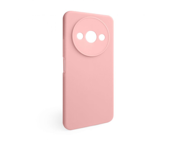 Чехол Full Silicone Case для Xiaomi Redmi A3 light pink (12) (без логотипа)