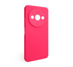 Чехол Full Silicone Case для Xiaomi Redmi A3 luorescent rose (37) (без логотипа)