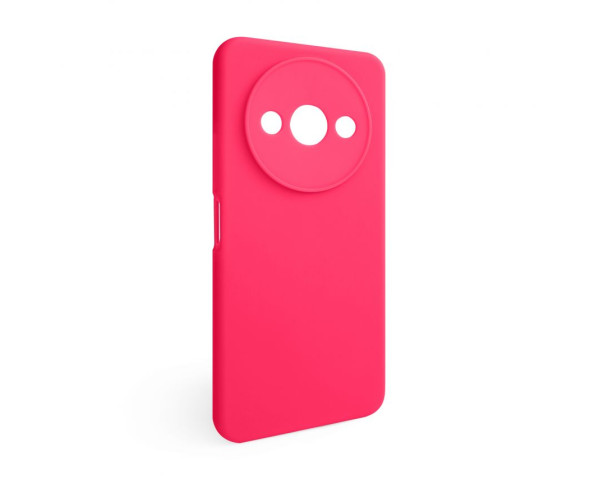 Чехол Full Silicone Case для Xiaomi Redmi A3 luorescent rose (37) (без логотипа)