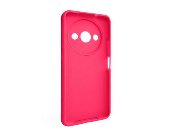 Чехол Full Silicone Case для Xiaomi Redmi A3 luorescent rose (37) (без логотипа)