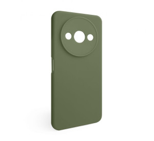 Чехол Full Silicone Case для Xiaomi Redmi A3 dark olive (41) (без логотипа)