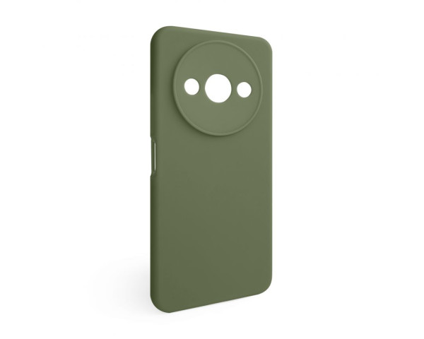 Чехол Full Silicone Case для Xiaomi Redmi A3 dark olive (41) (без логотипа)