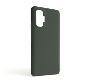 Чeхол Full Silicone Case для Xiaomi Redmi Note 10 Pro 4G dark olive (41) (без логотипа)