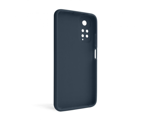 Чохол Full Silicone Case для Xiaomi Redmi Note 11 4G, Redmi Note 11S dark blue (08) (без логотипу)