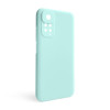 Чохол Full Silicone Case для Xiaomi Redmi Note 11 4G, Redmi Note 11S turquoise (17) (без логотипу)