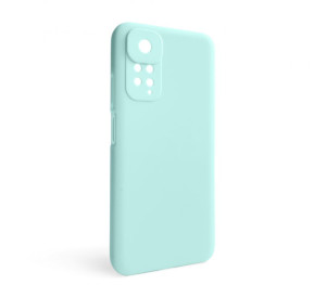Чохол Full Silicone Case для Xiaomi Redmi Note 11 4G, Redmi Note 11S turquoise (17) (без логотипу)