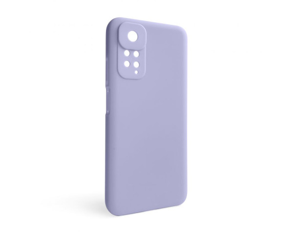 Чехол Full Silicone Case для Xiaomi Redmi Note 11 4G, Redmi Note 11S elegant purple (26) (без логотипа)