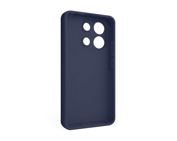 Чохол Full Silicone Case для Xiaomi Redmi Note 13 4G dark blue (08) (без логотипу)