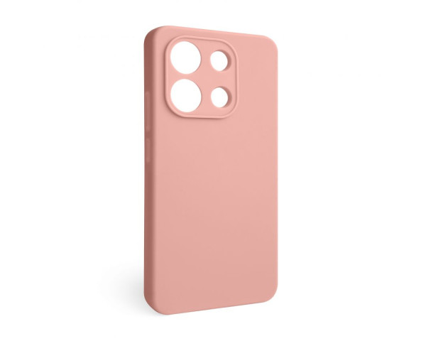 Чохол Full Silicone Case для Xiaomi Redmi Note 13 4G light pink (12) (без логотипу)
