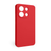 Чехол Full Silicone Case для Xiaomi Redmi Note 13 4G red (14) (без логотипа)