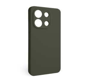 Чохол Full Silicone Case для Xiaomi Redmi Note 13 4G dark olive (41) (без логотипу)