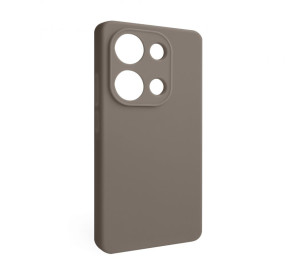 Чехол Full Silicone Case для Xiaomi Redmi Note 13 Pro 4G mocco (07) (без логотипа)